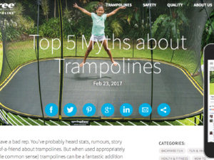 Top 5 Myths About Trampolines