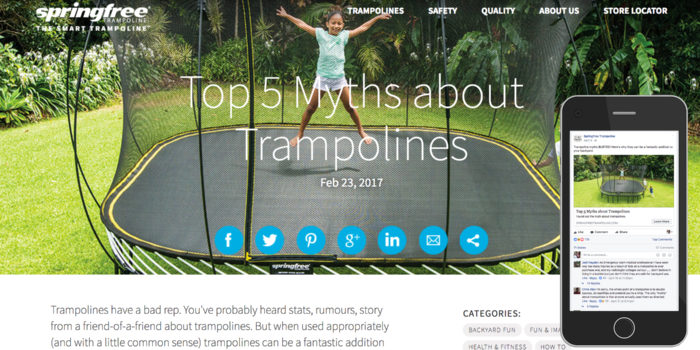 Top 5 Myths About Trampolines