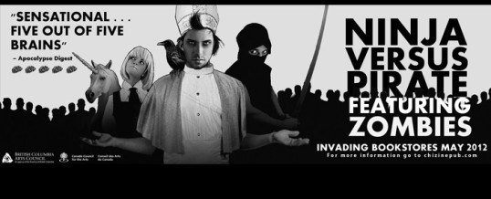 Ninja Versus Pirate Featuring Zombies